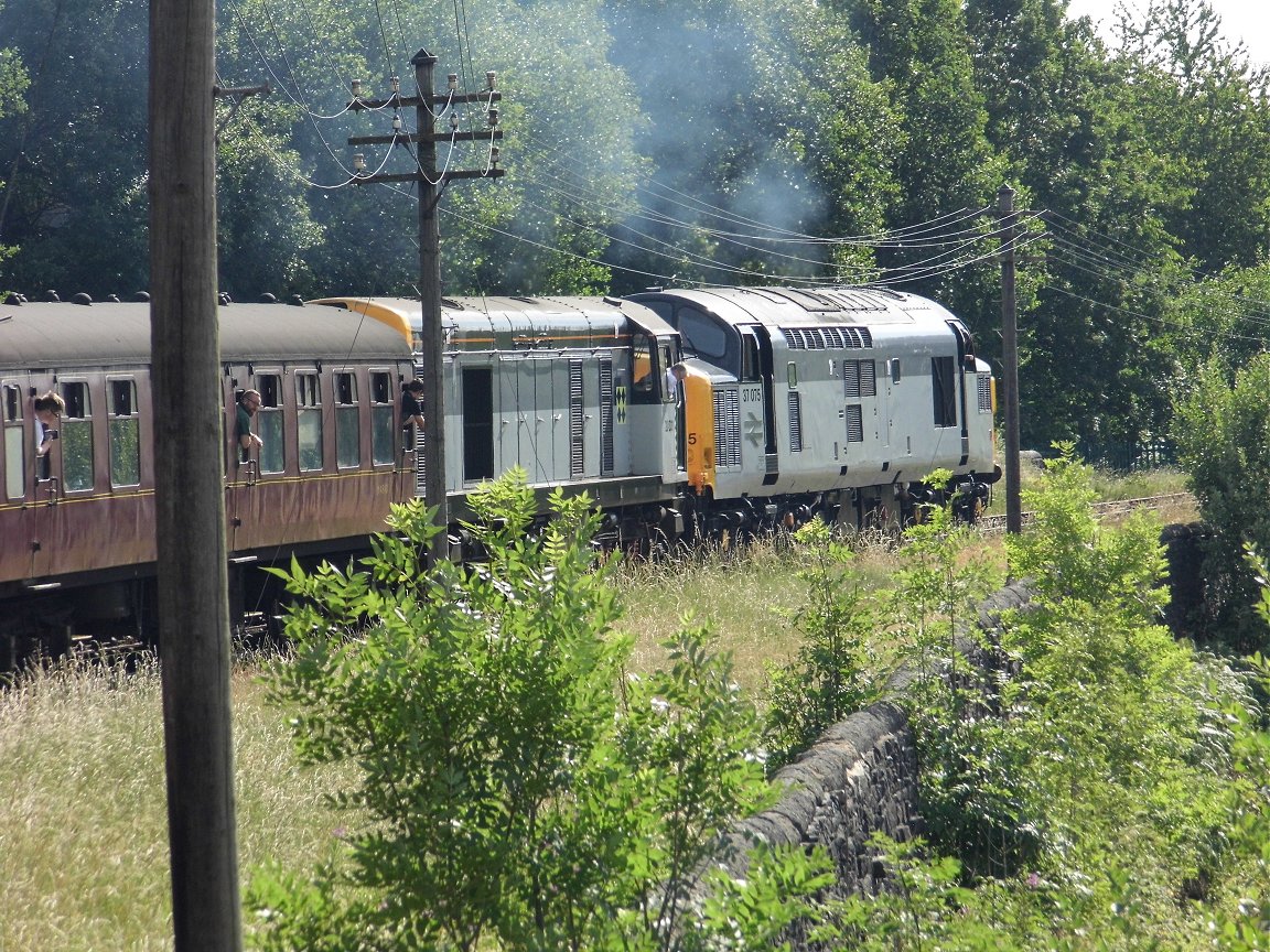 Cab of 60008 Dwight D. Eisenhower, Sat 28/12/2013. 