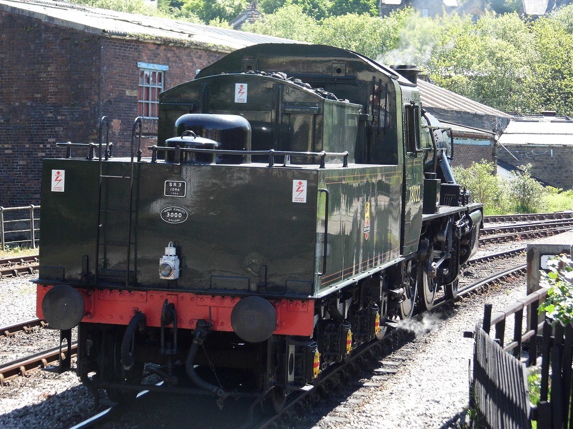 Nameplates for A4 60011 Empire of India and A2 60500 Edward Thompson, Sat 28/12/2013. 