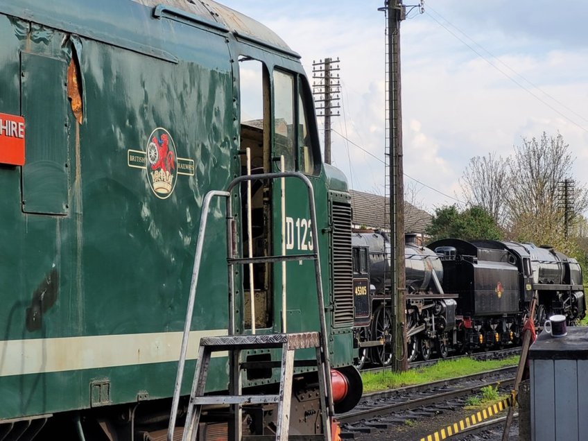 LNER D49 Shire pioneer 234/2700/62700 Yorkshire, Sat 28/12/2013. 