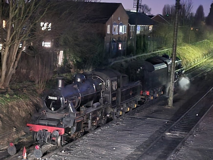 LNER D49 Shire pioneer 234/2700/62700 Yorkshire, Sat 28/12/2013. 