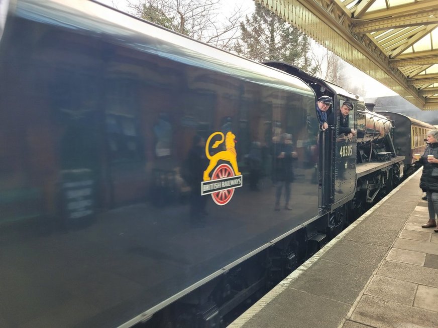 LNER D49 Shire pioneer 234/2700/62700 Yorkshire, Sat 28/12/2013. 