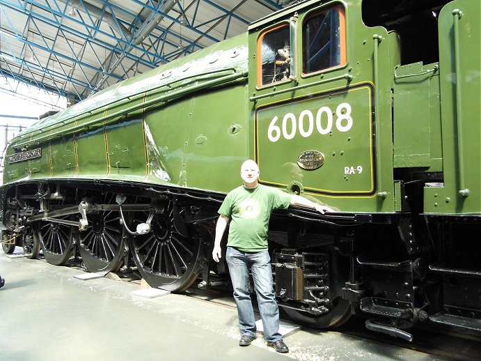 60008 Dwight D Eisenhower and me. Thursday 16/05/2013. 