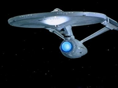 U.S.S. Albion,  Constitution class in post-refit configuration.