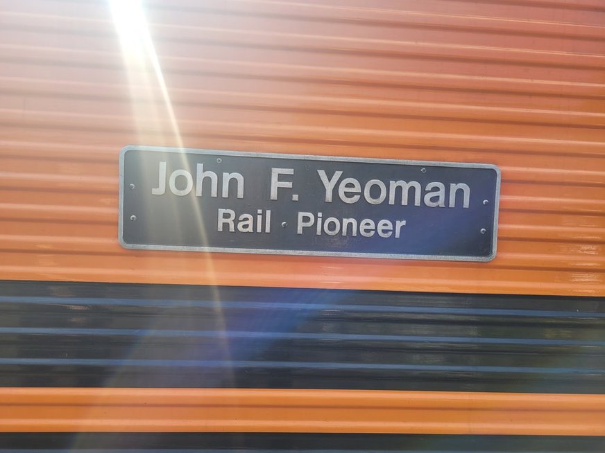 Papyrus nameplate for the record breaking A3 2750 which awed 108 mph, Sat 28/12/2013. 