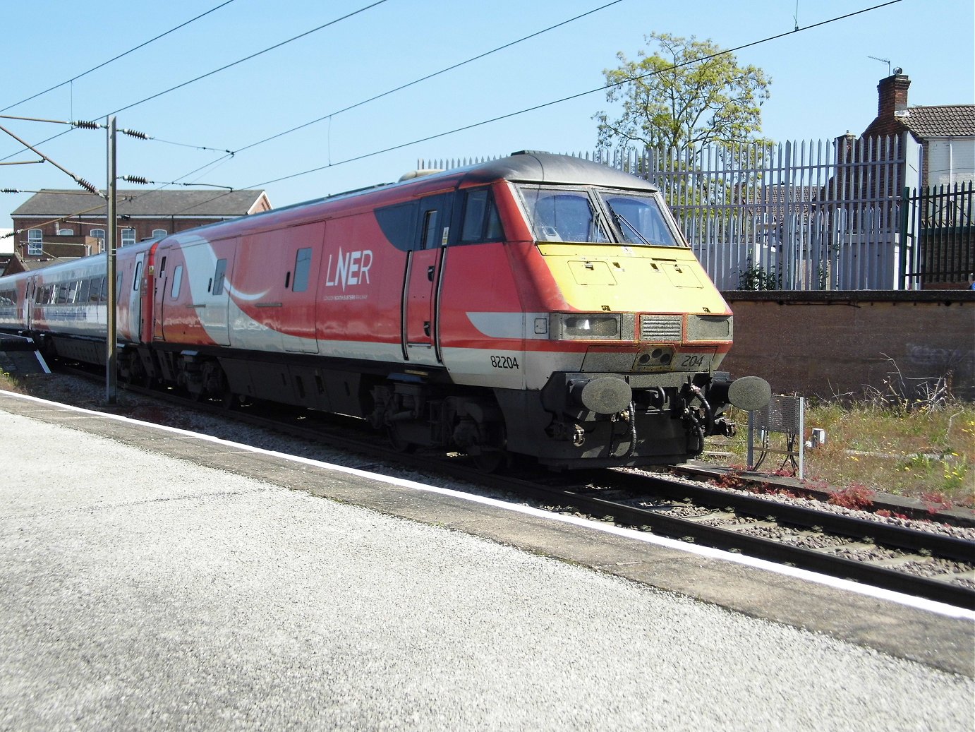 Nameplates for A4 60011 Empire of India and A2 60500 Edward Thompson, Sat 28/12/2013. 