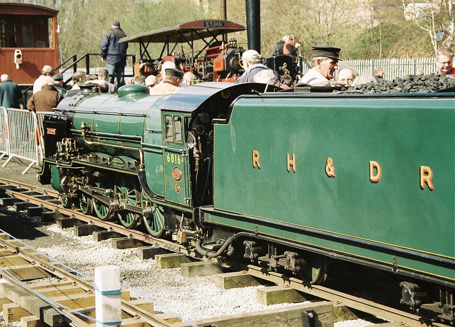 Romney, Hythe and Dymchurch locomotive 60164 Typhoon.