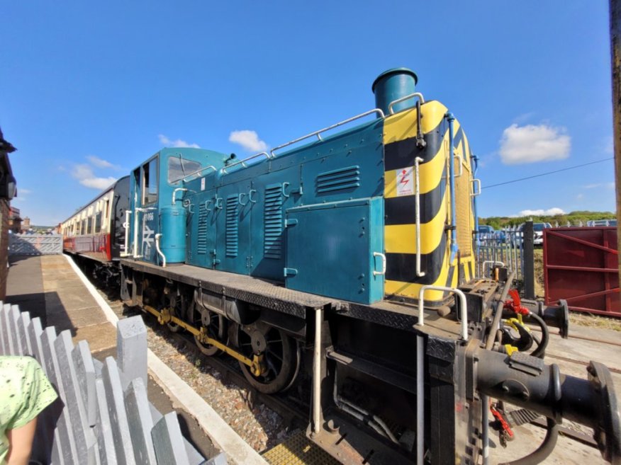 Cab of 60008 Dwight D. Eisenhower, Sat 28/12/2013. 