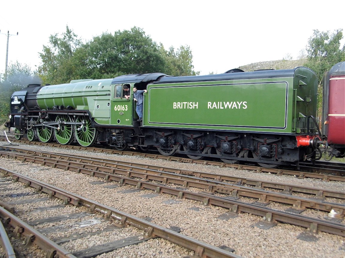 Nameplates for A4 60011 Empire of India and A2 60500 Edward Thompson, Sat 28/12/2013. 