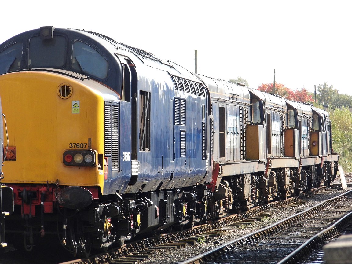 Nameplates for A4 60011 Empire of India and A2 60500 Edward Thompson, Sat 28/12/2013. 