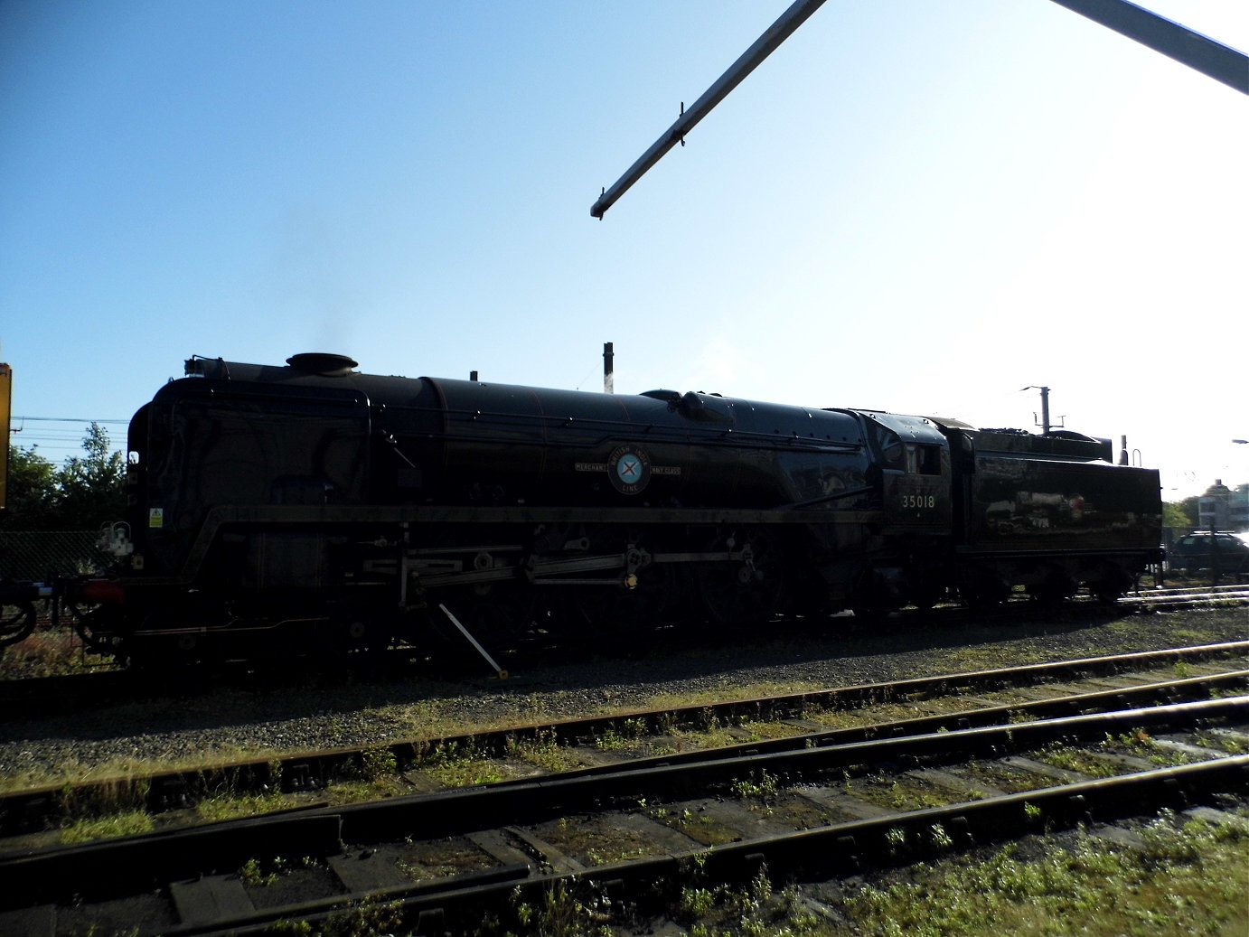 46115 Scots Guardsman on the Scarborough Spa Express, Wed 31/7/2013. 