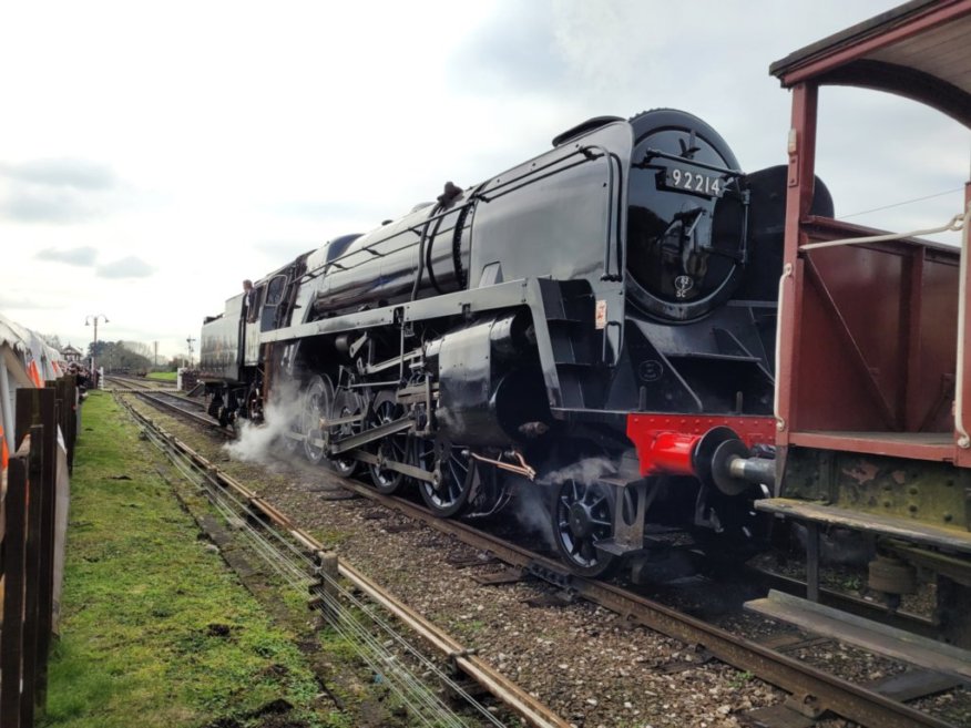 Smokebox number of 60008 Dwight D. Eisenhower, Sat 28/12/2013. 