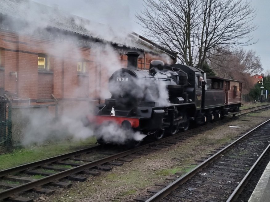 LNER D49 Shire pioneer 234/2700/62700 Yorkshire, Sat 28/12/2013. 