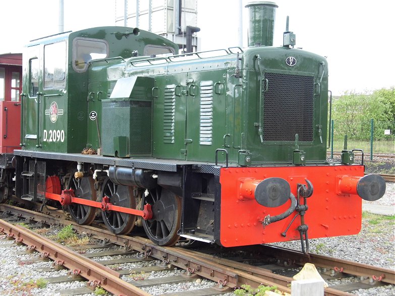 Class 03 shunter D2090. 