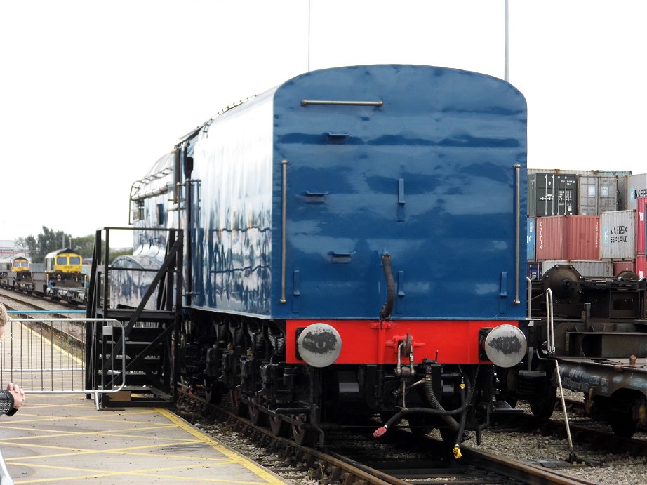 4468 Mallard non-corridor tender, Sun 15/9/2013. 