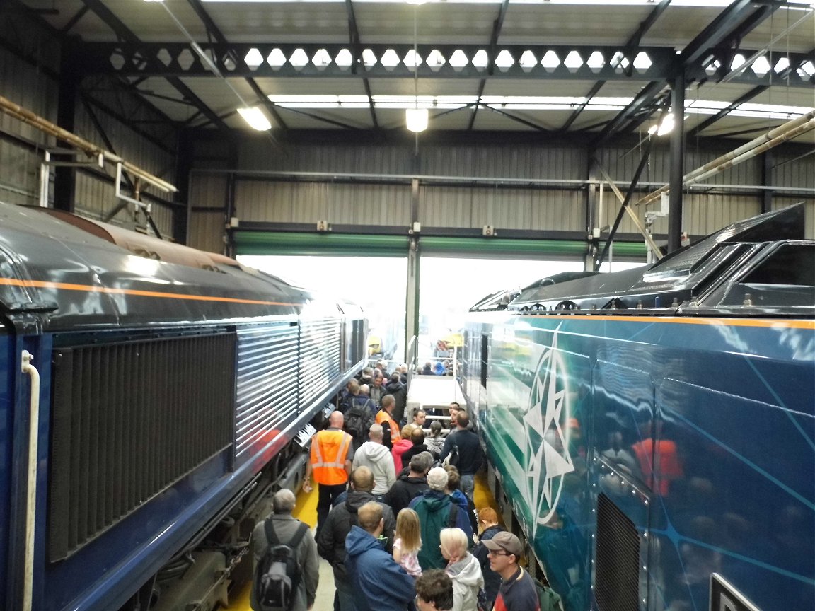 Smokebox number of 60008 Dwight D. Eisenhower, Sat 28/12/2013. 