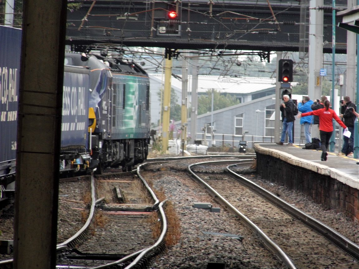 60008 Dwight D. Eisenhower, Sat 28/12/2013. 