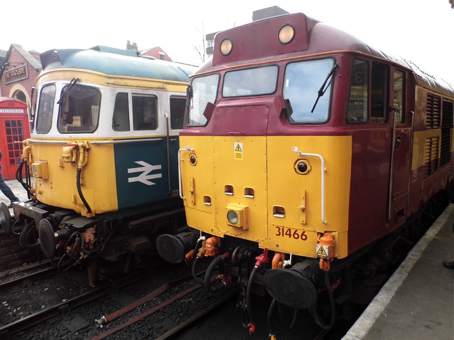 Cab of 60008 Dwight D. Eisenhower, Sat 28/12/2013. 