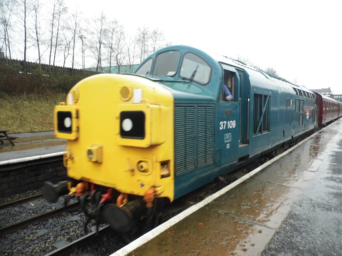 103 Flying Scotsman, Sat 28/12/2013. 