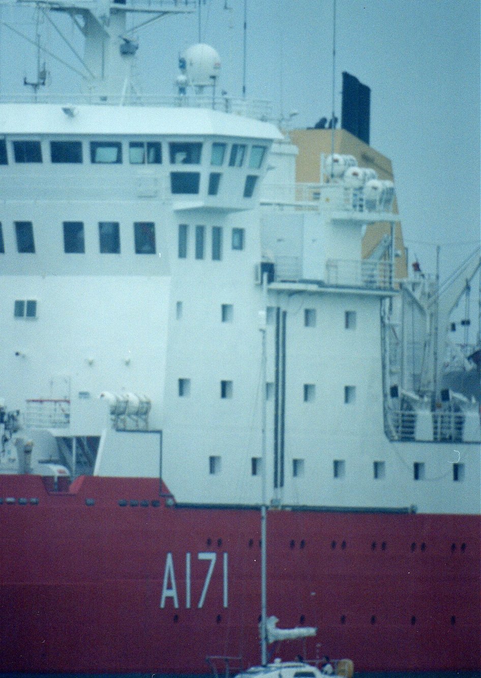 Survey vessel H.M.S. Endurance at Portsmouth Navy Days 1998