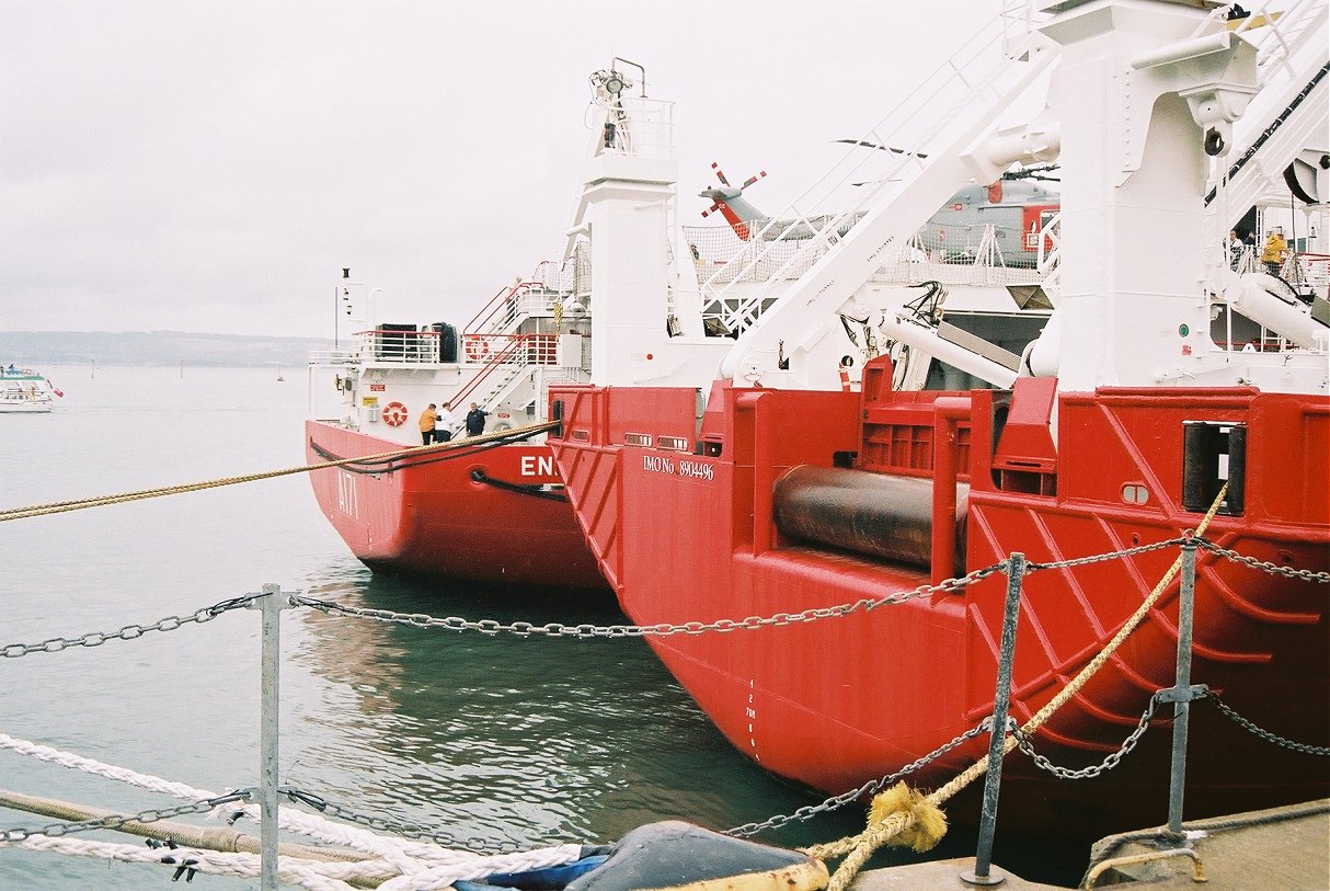 Survey vessel H.M.S. Endurance at Portsmouth Navy Days 1998