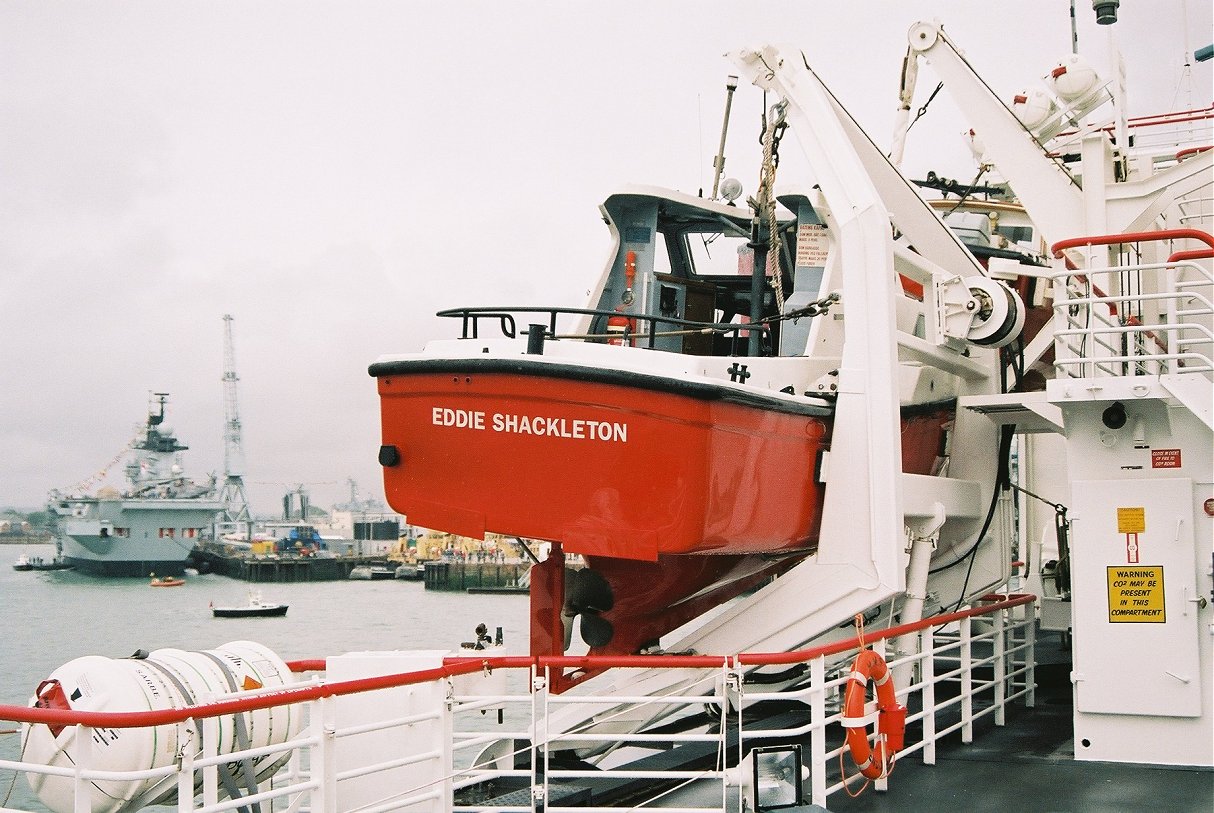 Survey vessel H.M.S. Endurance at Portsmouth Navy Days 1998