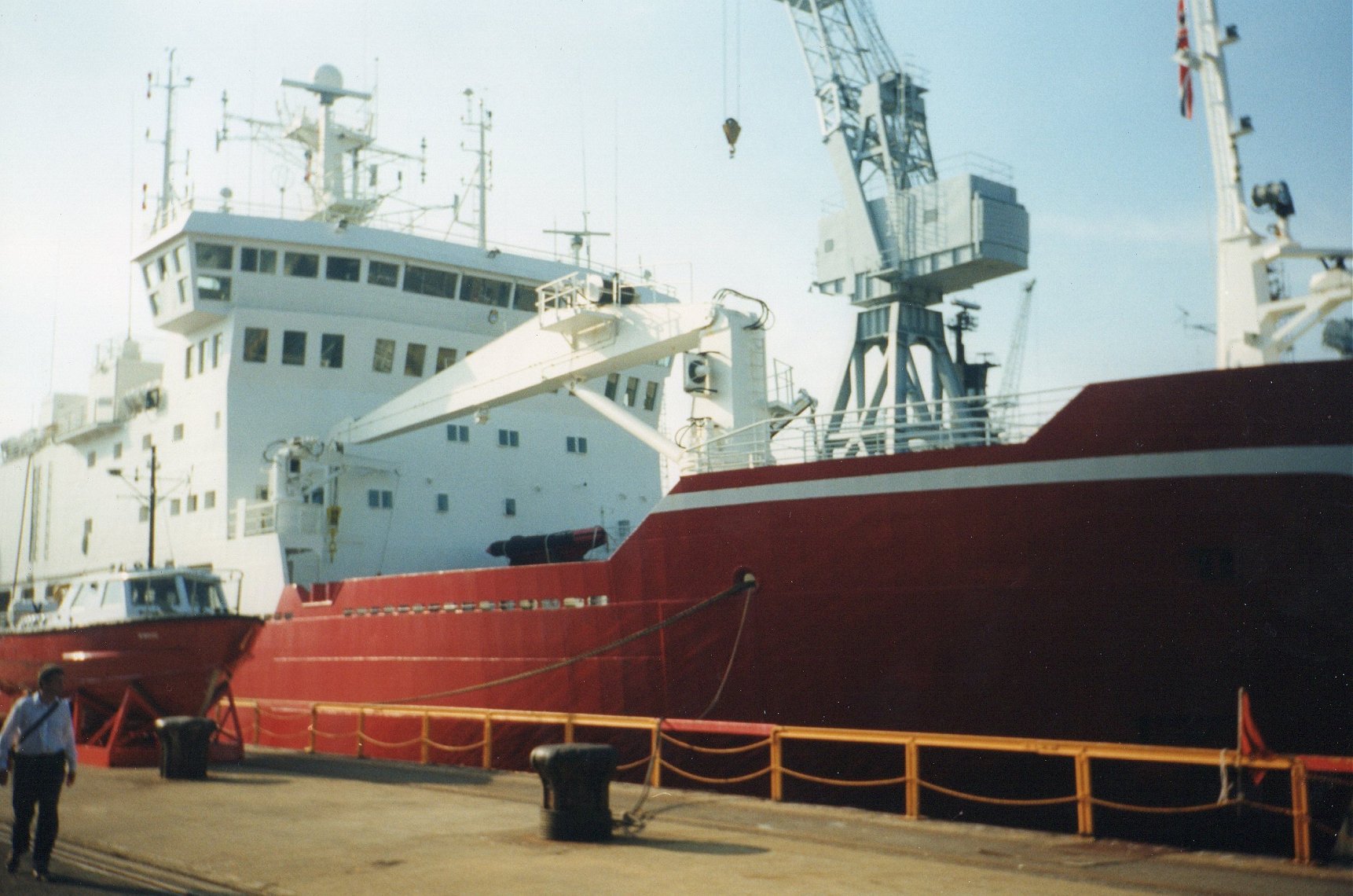 Survey vessel H.M.S. Endurance at Portsmouth Navy Days 1998