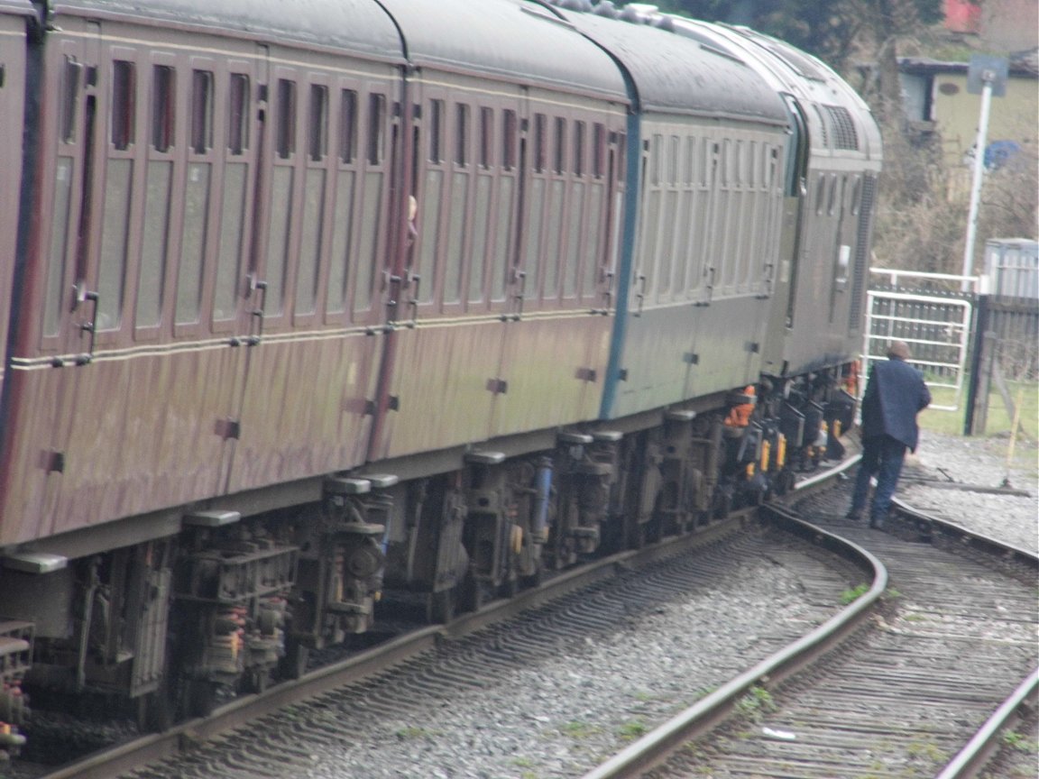 LNER A3 2743/60089, Sat 28/12/2013. 