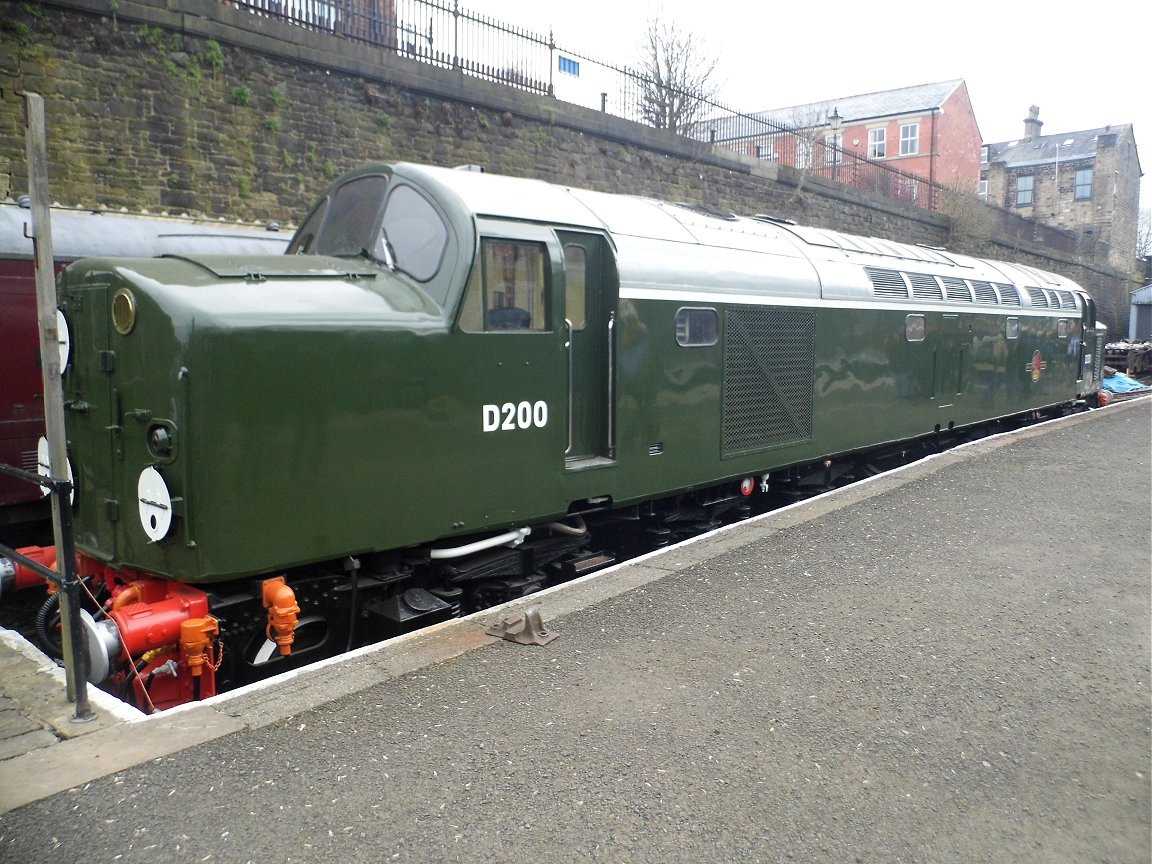 Smokebox number of 60008 Dwight D. Eisenhower, Sat 28/12/2013. 