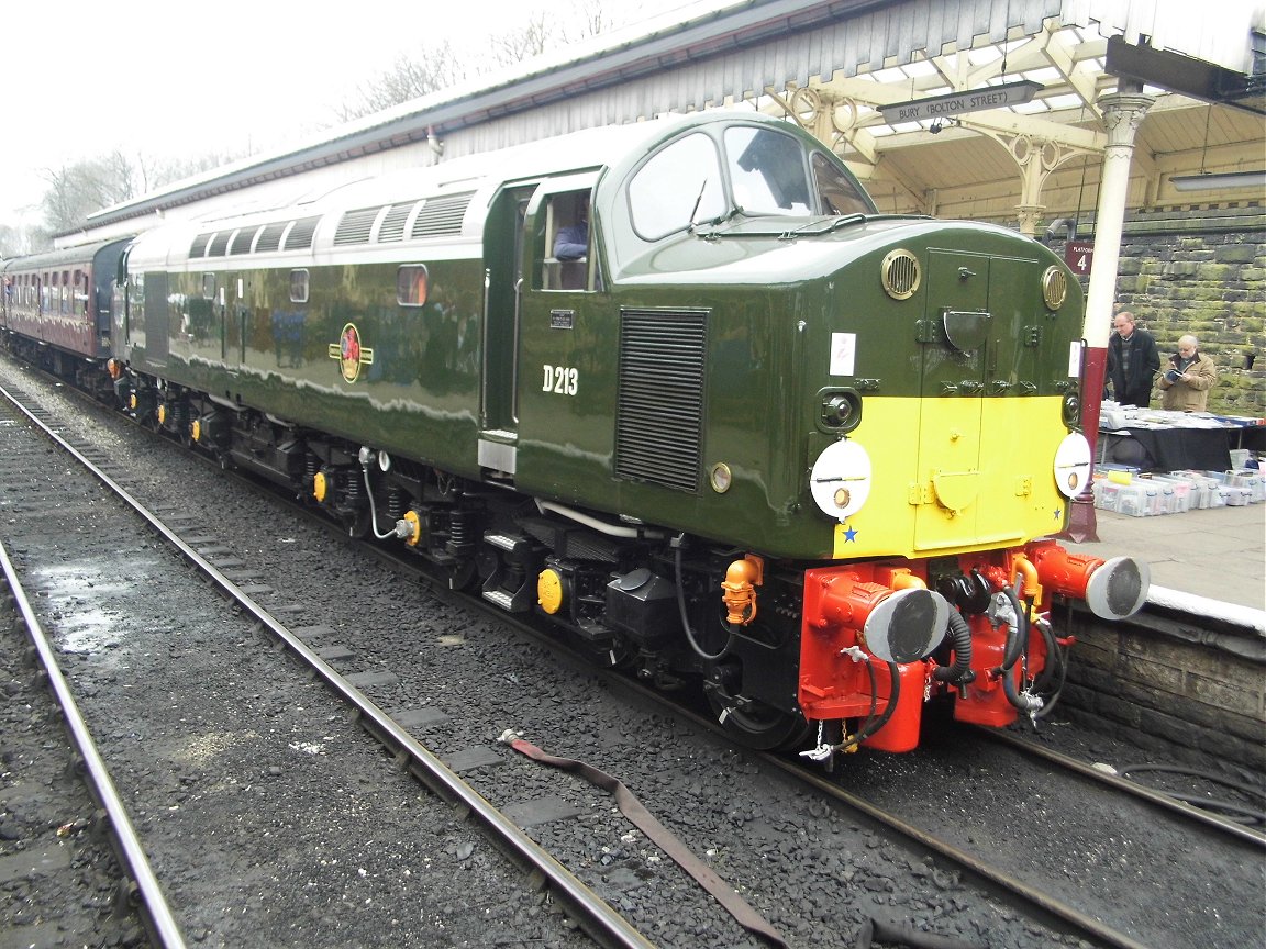 Cab of 60008 Dwight D. Eisenhower, Sat 28/12/2013. 