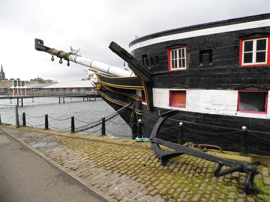 Frigate Unicorn visit - Dundee Docks Sat 28/03/2015