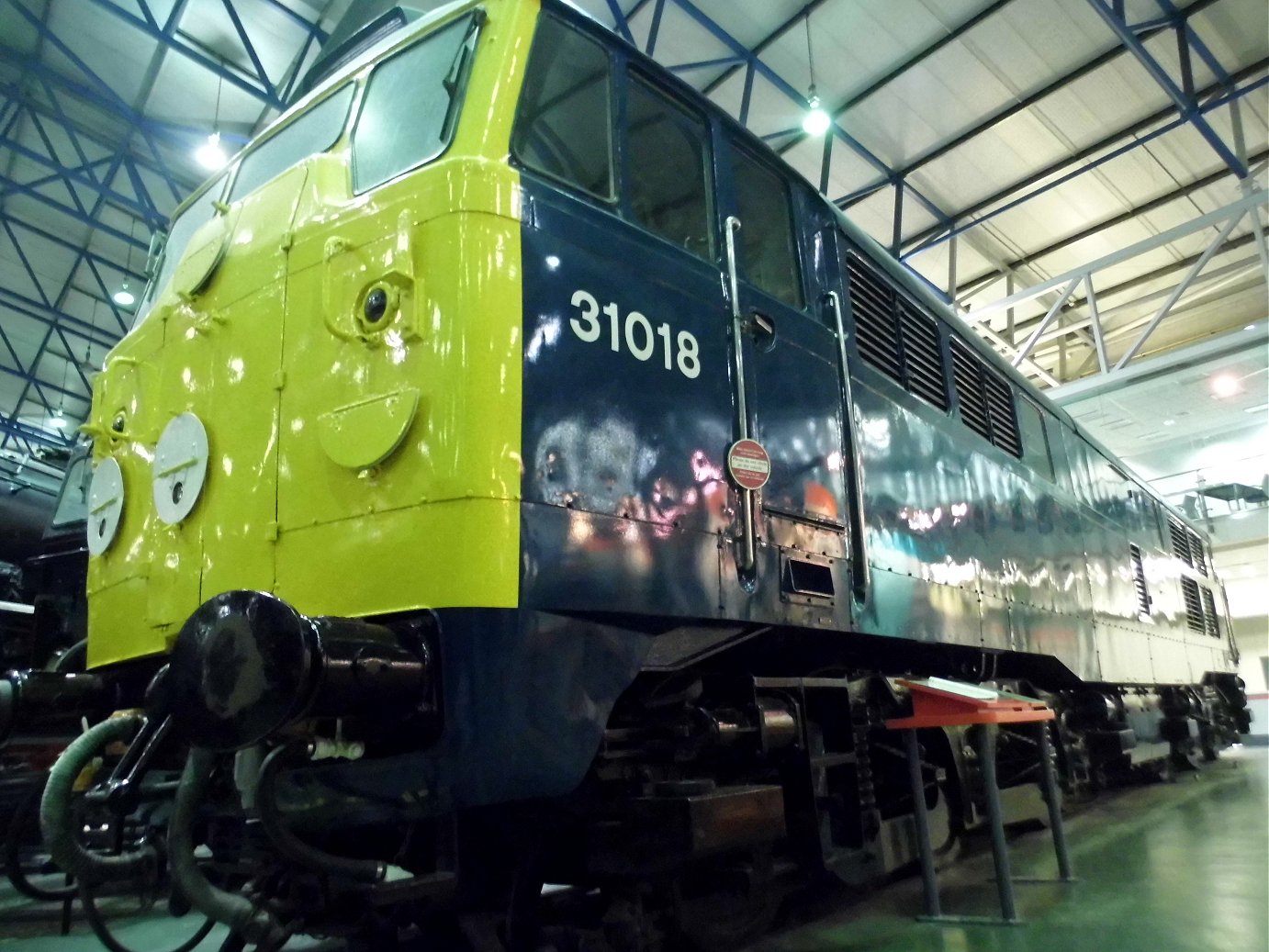 Nameplates for A4 60011 Empire of India and A2 60500 Edward Thompson, Sat 28/12/2013. 