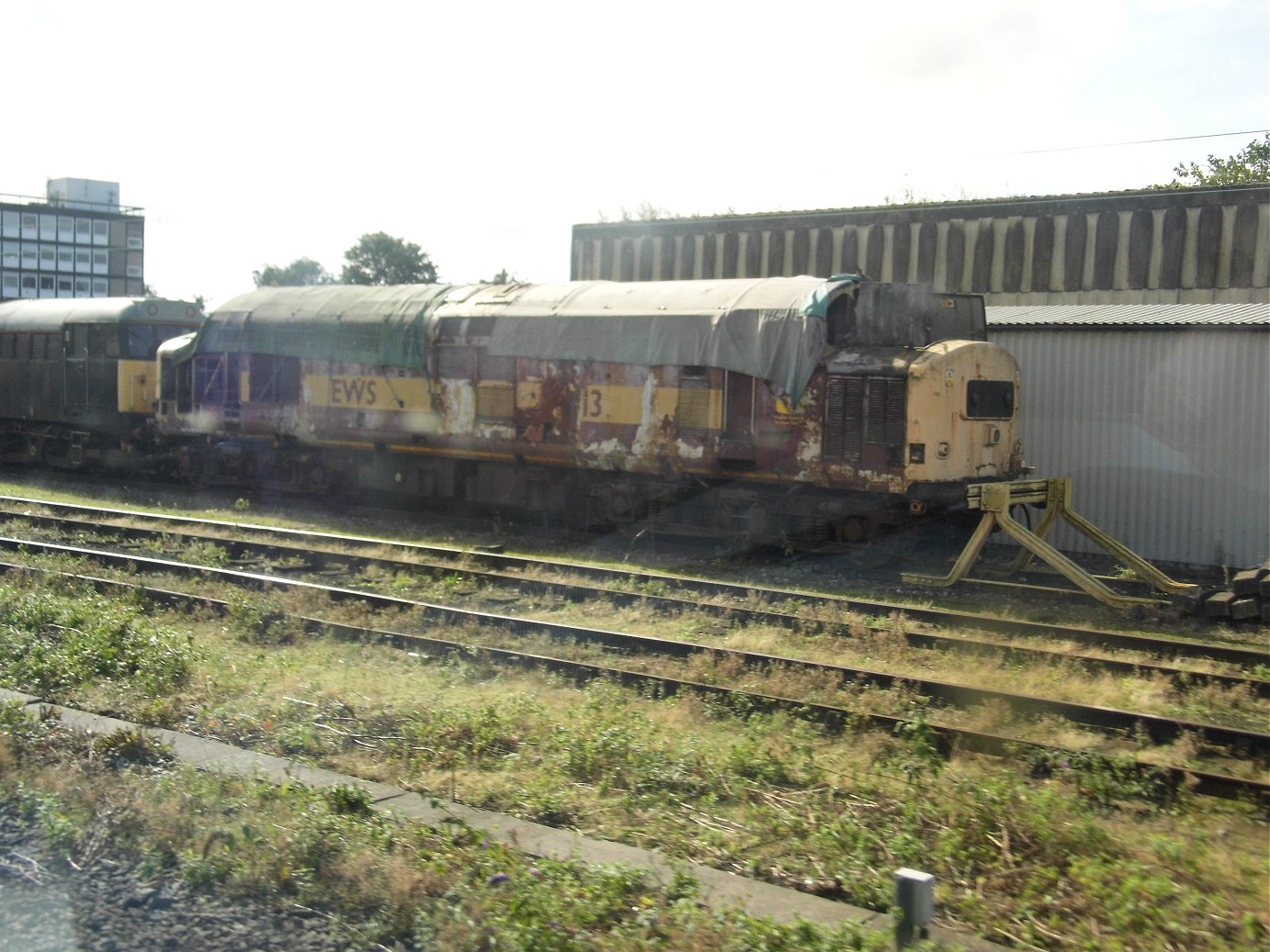 Cab of 60008 Dwight D. Eisenhower, Sat 28/12/2013. 