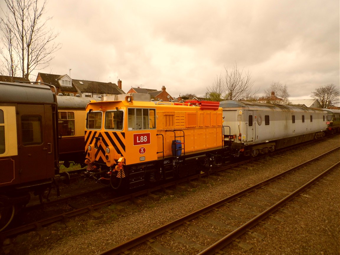 Cab of 60008 Dwight D. Eisenhower, Sat 28/12/2013. 