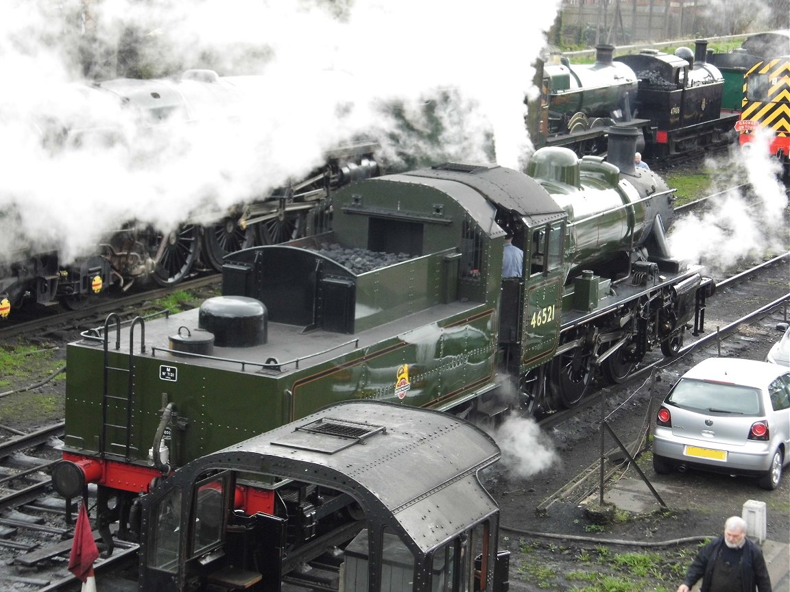 4468 Mallard, Sat 28/12/2013. 