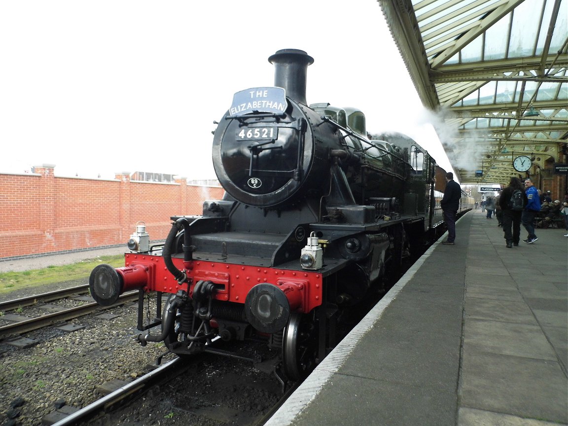 LNER D49 Shire pioneer 234/2700/62700 Yorkshire, Sat 28/12/2013. 