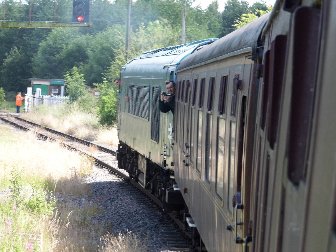 Smokebox number of 60008 Dwight D. Eisenhower, Sat 28/12/2013. 