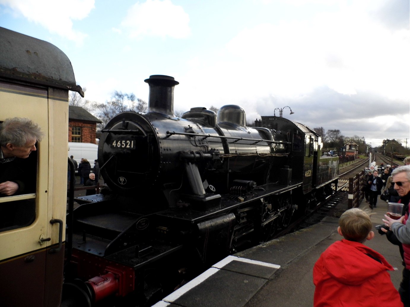 LNER A3 2743/60089, Sat 28/12/2013. 