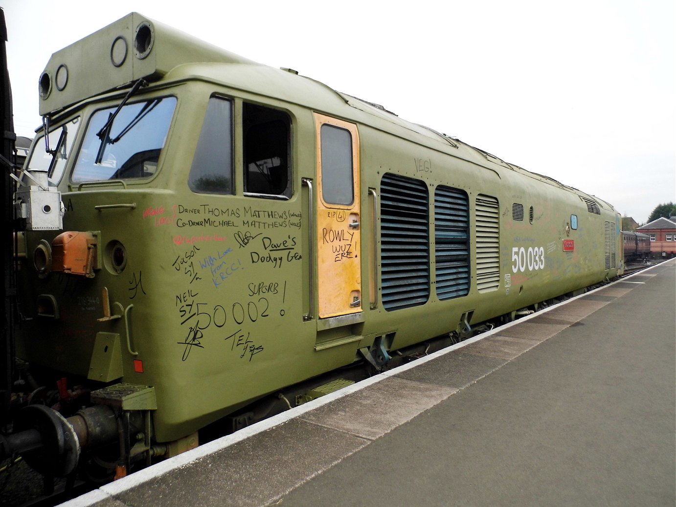 103 Flying Scotsman, Sat 28/12/2013. 