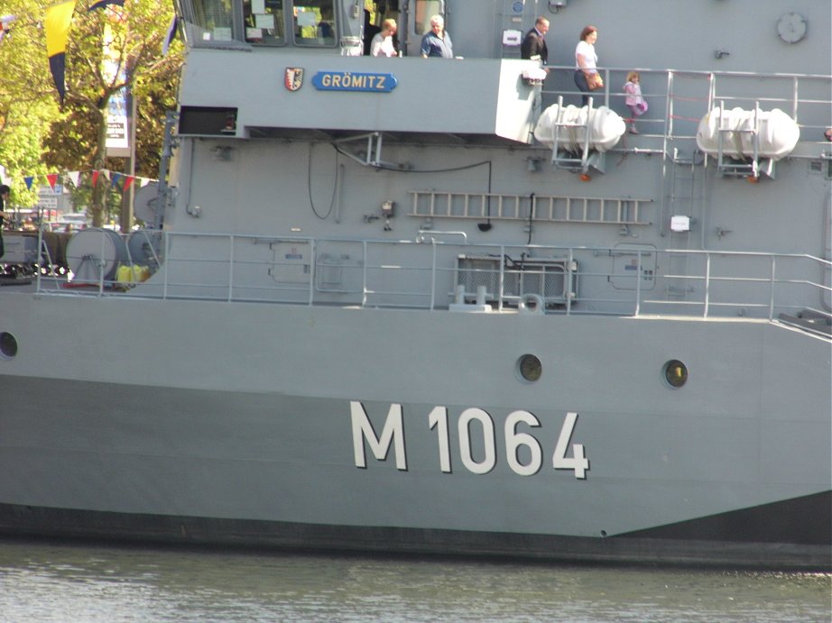 M1064 Gromitz, Canning Dock, Liverpool. Sunday 26/05/2013. 