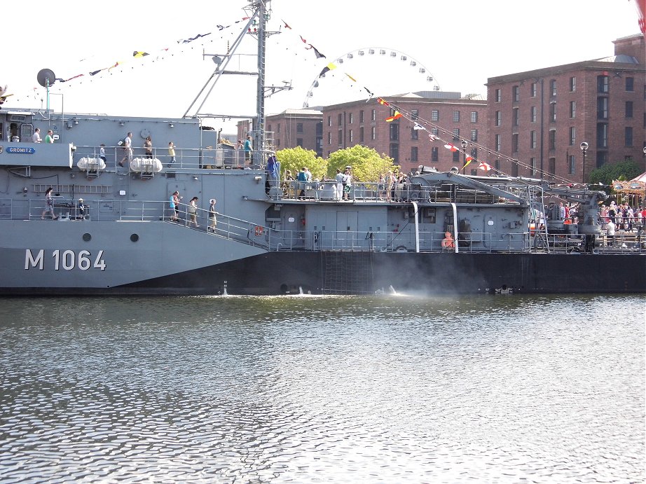 M1064 Gromitz, Canning Dock, Liverpool. Sunday 26/05/2013. 