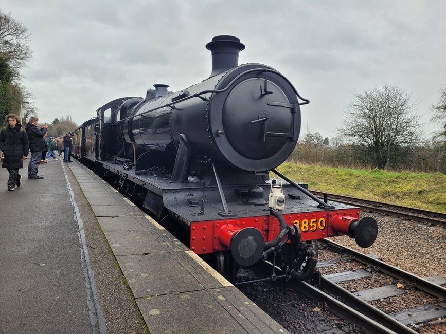 LNER A3 2743/60089, Sat 28/12/2013. 