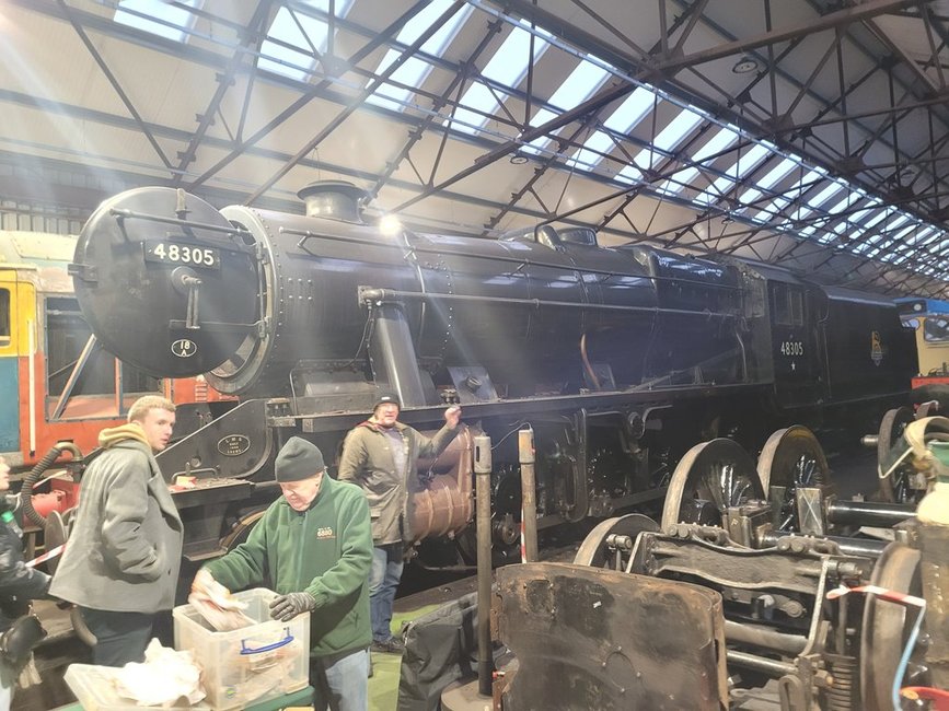 103 Flying Scotsman, Sat 28/12/2013. 