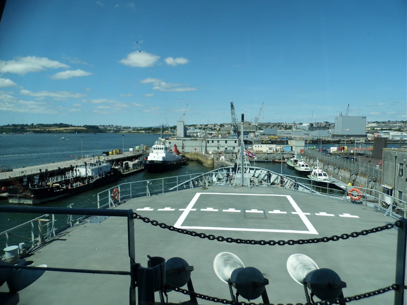 HMS Enterprise, Devonport, Plymouth. Wednesday 25/07/2018 