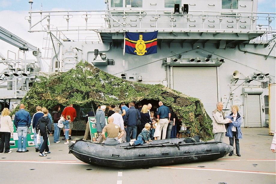 Assault ship L14 H.M.S. Albion at Plymouth Navy Days 2006.