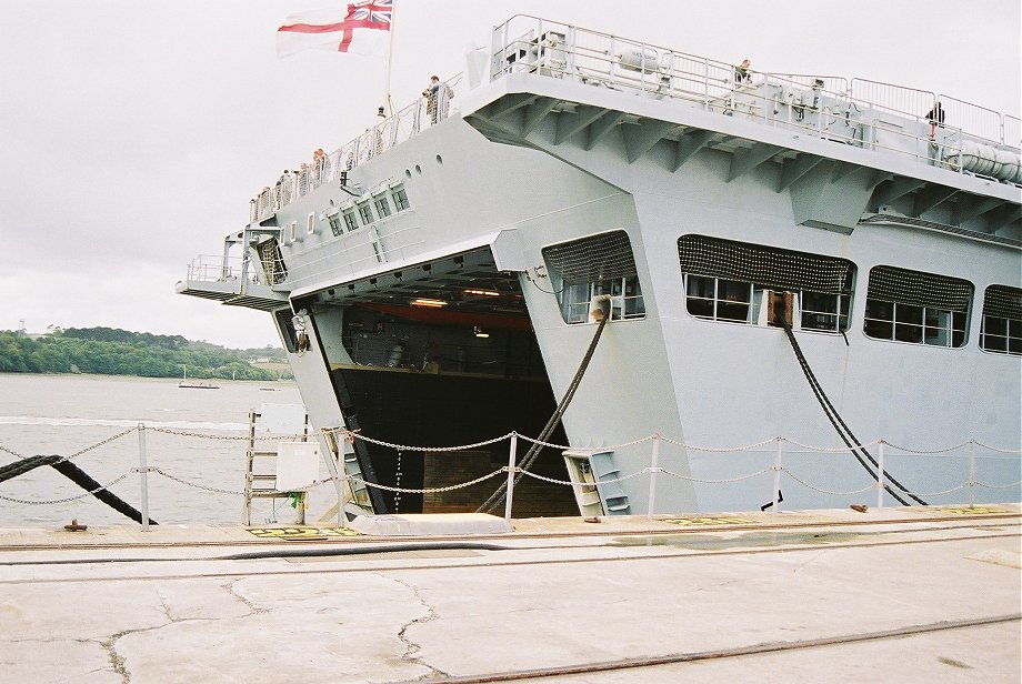 Assault ship L14 H.M.S. Albion at Plymouth Navy Days 2006.