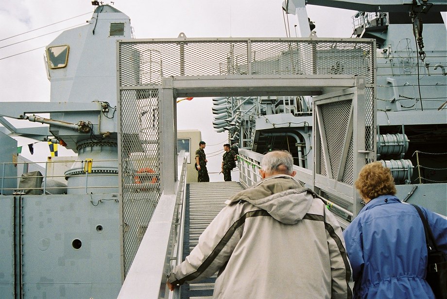 Assault ship L14 H.M.S. Albion at Plymouth Navy Days 2006