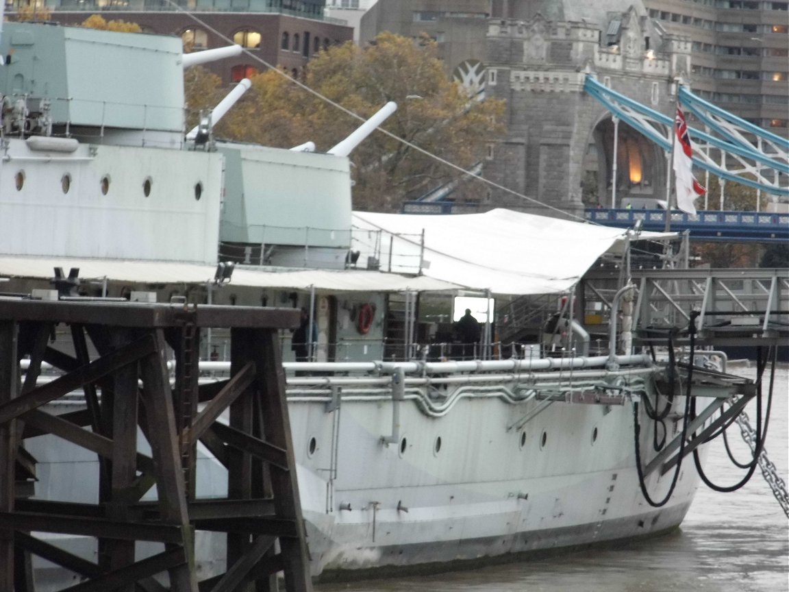 HMS belfast, London, Thursday 16/11/2017.. 