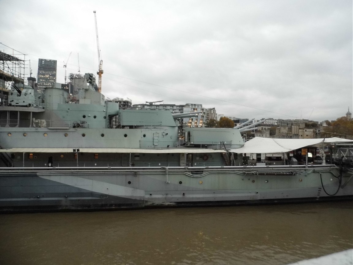 HMS belfast, London, Thursday 16/11/2017.. 