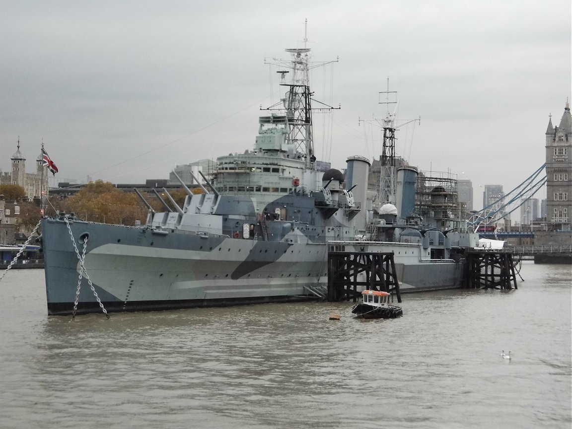 HMS belfast, London, Thursday 16/11/2017.. 