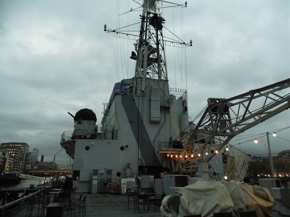 HMS belfast, London, Thursday 16/11/2017.. 